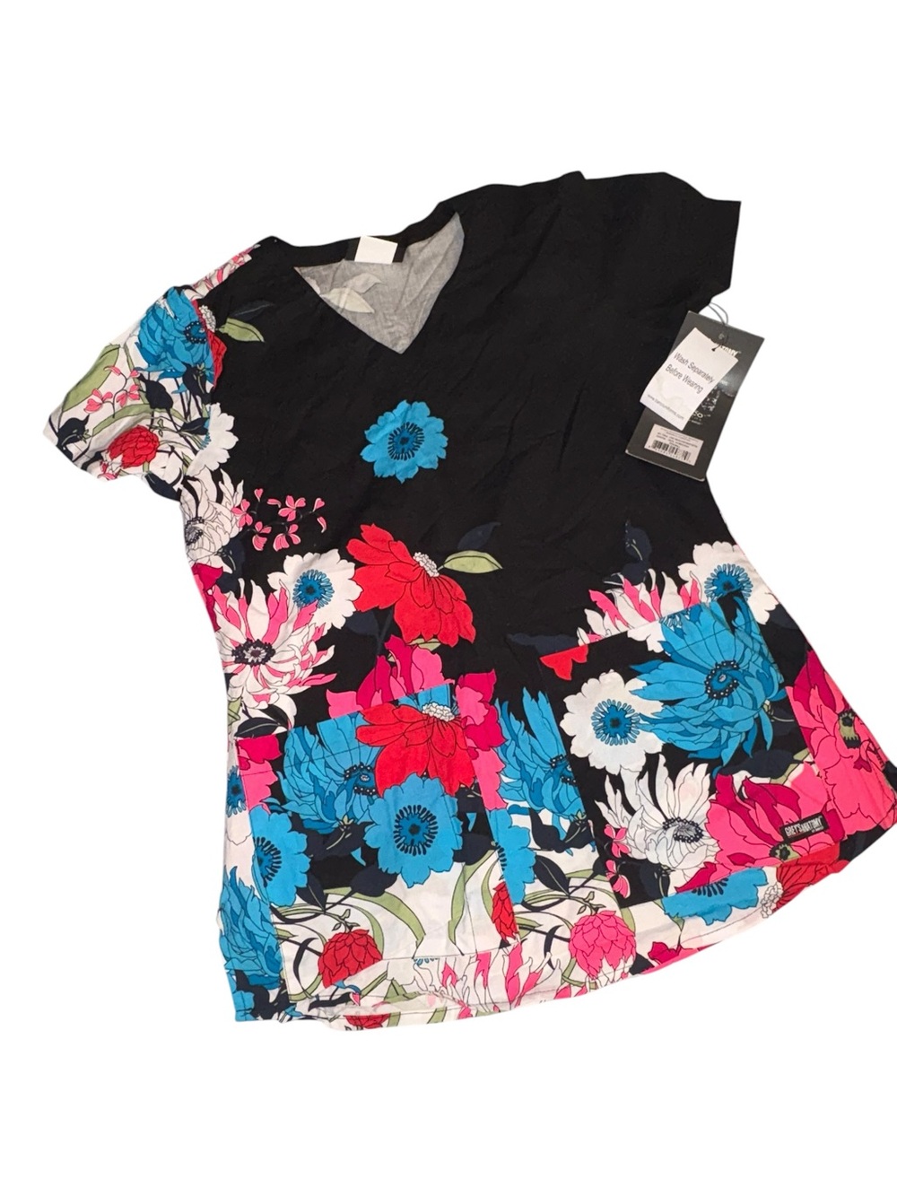 Barco scrub top nwt